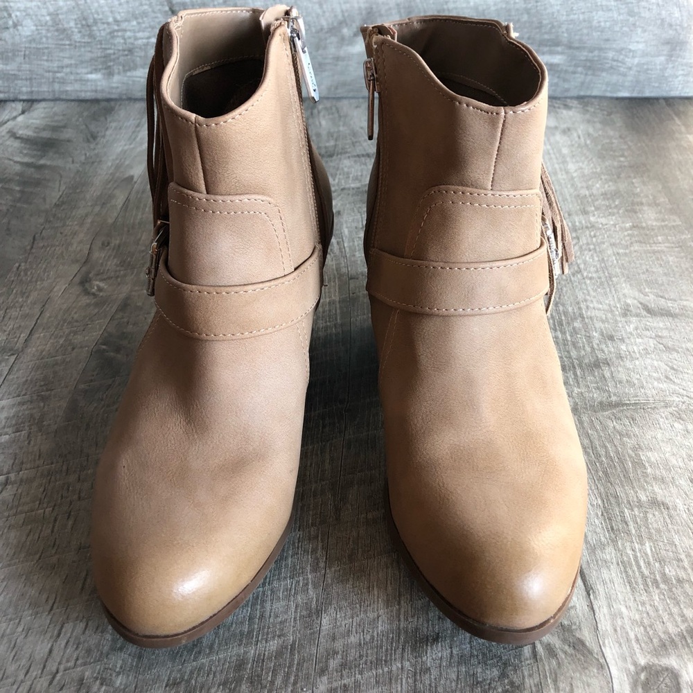 Circus Sam Edelman LEAH Women’s Fringe Leather Western Bootie, size 8.5 - Picture 3 of 8